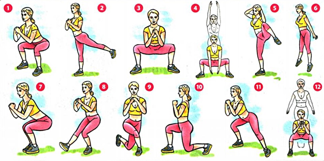 Как Быстро Сбросить Вес Упражнения