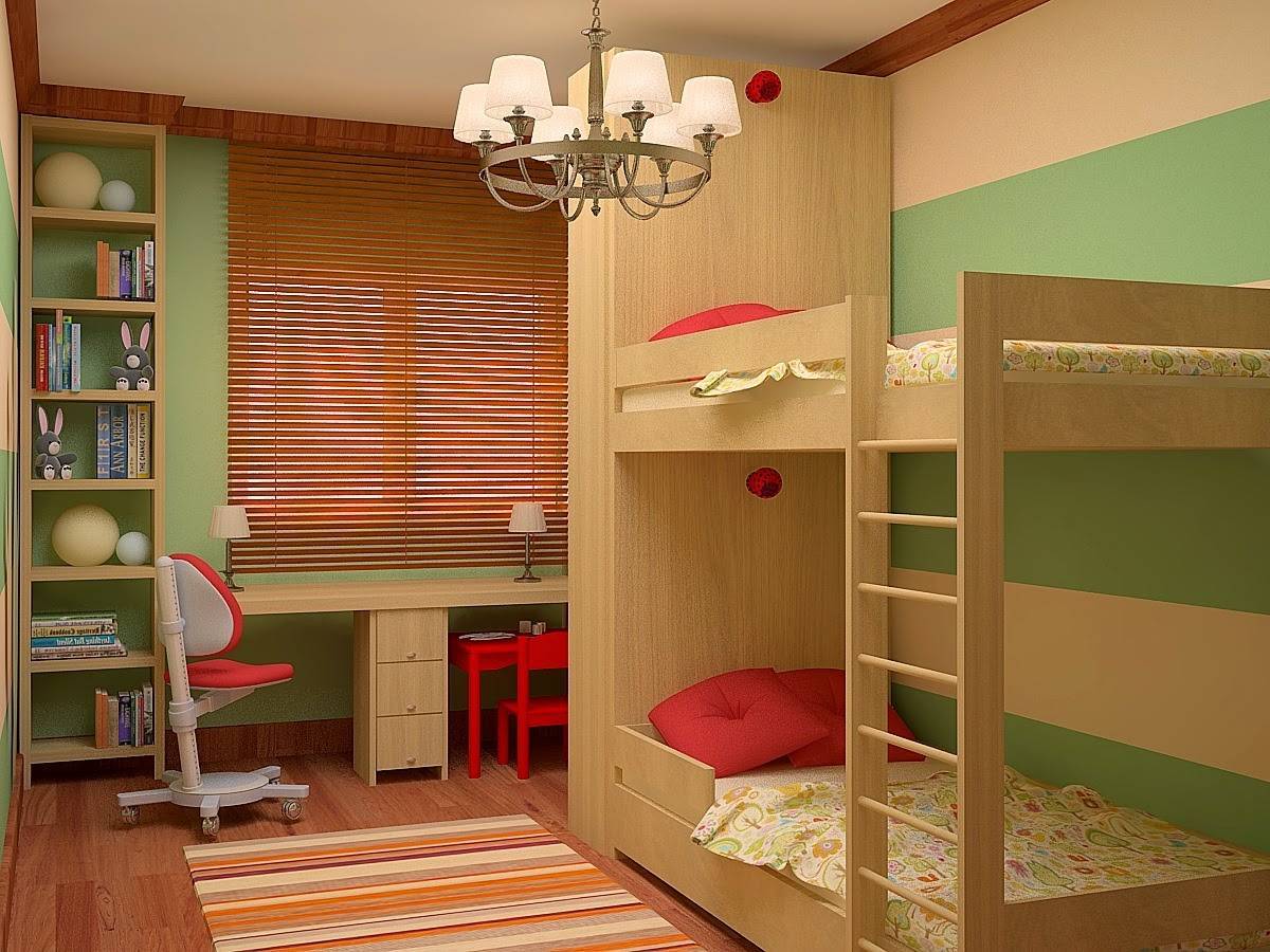 Планировка детской комнаты: варианты оформления дизайна, фото интерьера