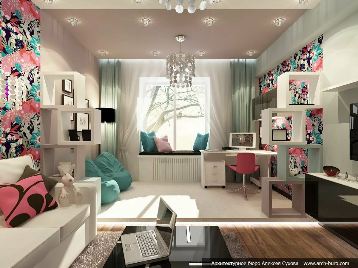 Дизайн комнаты мальчика-подростка 12-16 лет