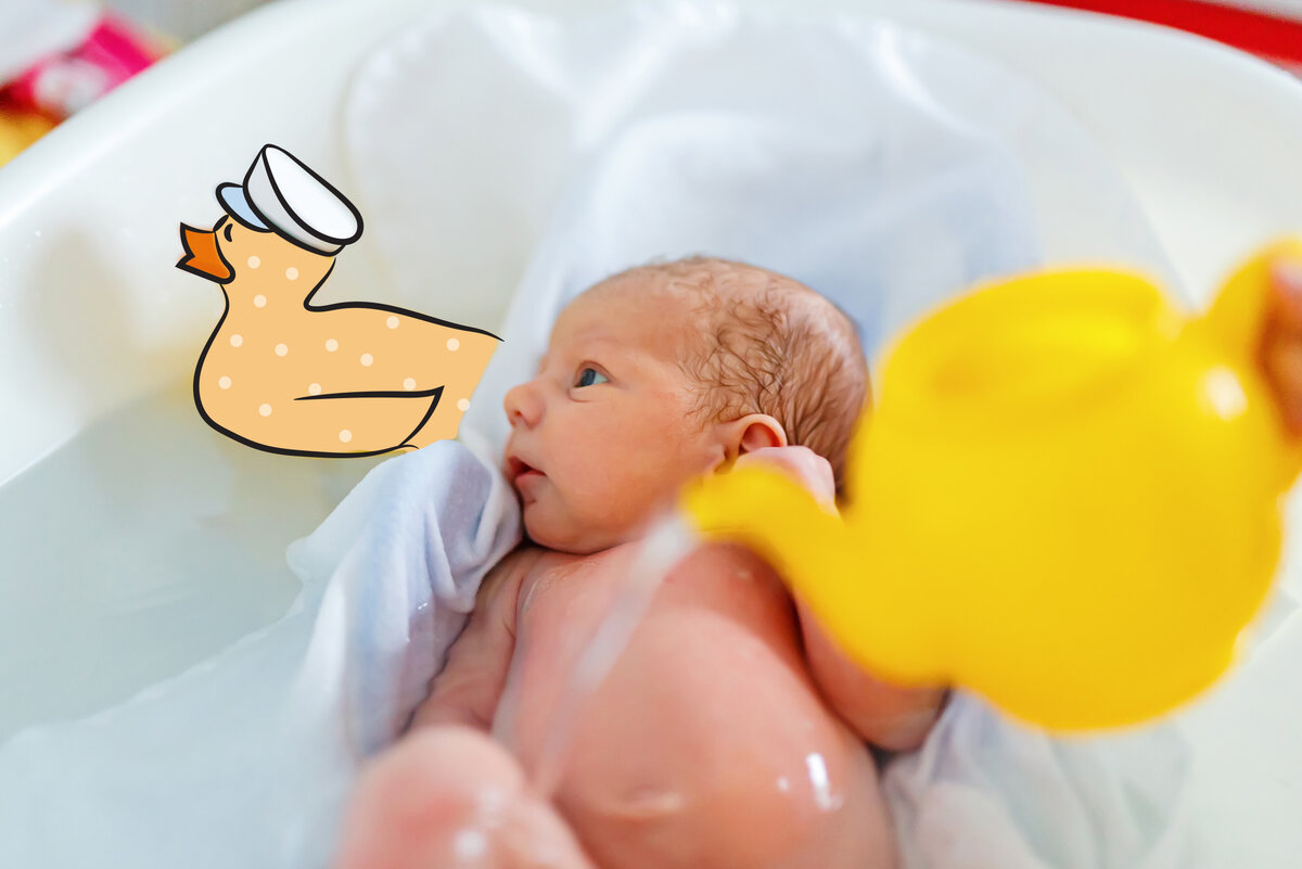 Как купать новорожденного | уроки для мам