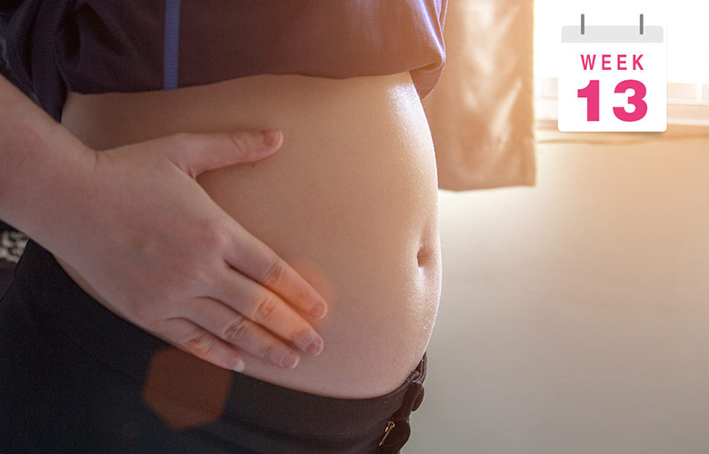 12 неделя беременности - что происходит с животом на сроке трех месяцев беременности и какие ощущения на 12-ой акушерской неделе