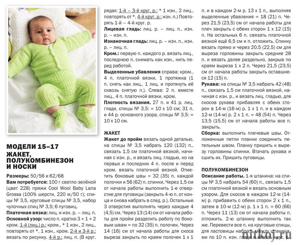 Вязаные комбинезоны для новорожденных — схема вязания и описание пошива лучших современных моделей (105 фото)