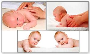 Как выложить младенца на живот правильно