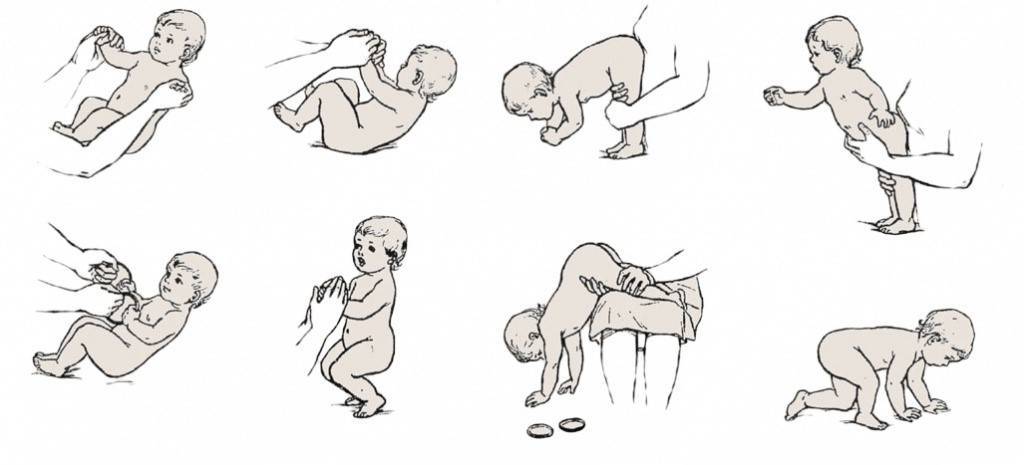 Когда новорожденный ребенок начинает держать головку самостоятельно, и как научить грудничка этому навыку?