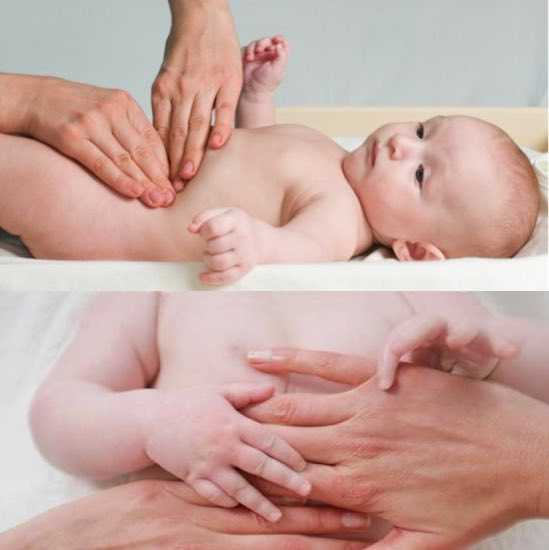 Учимся делать массаж животика грудничку при запоре. как правильно делать массаж при запоре у новорожденного и грудничка?