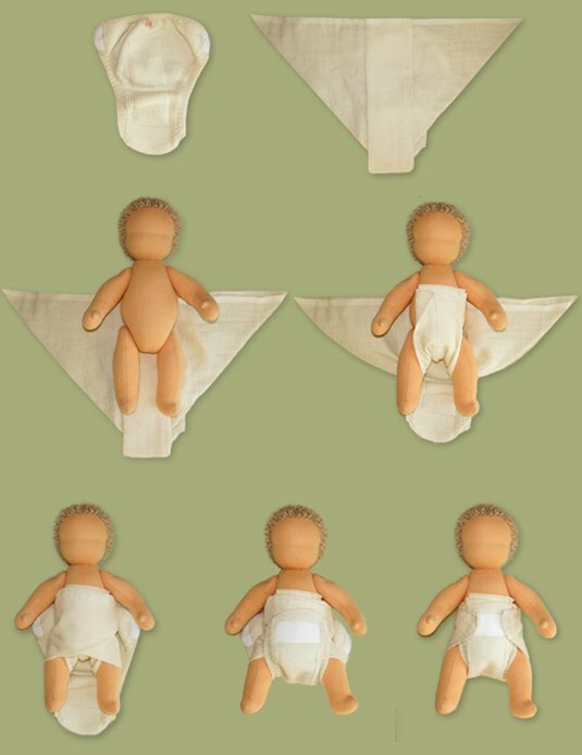 Подгузники из марли для новорожденных своими руками
