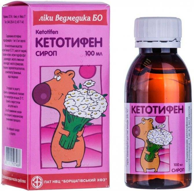 Кетотифен софарма инструкция таблетки против аллергии
