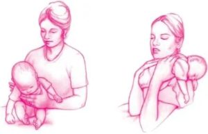 Как правильно держать новорожденного столбиком после кормления и зачем это нужно + фото