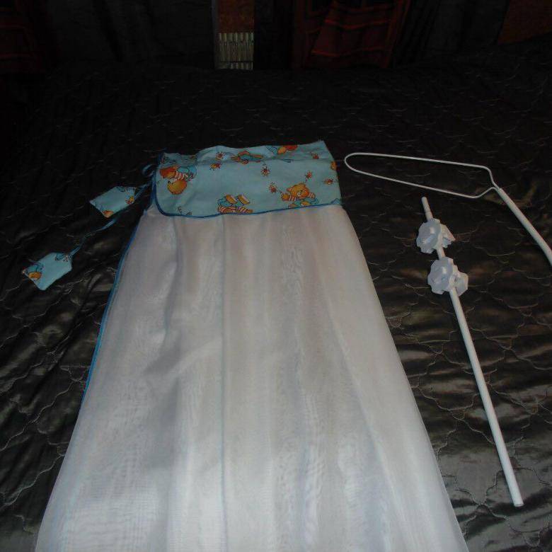 Балдахин на детскую кроватку своими руками: инструкция с фото