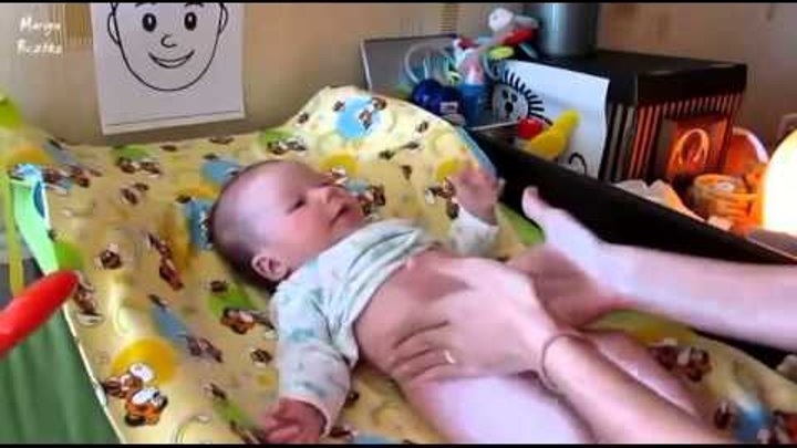 Массаж животика при запоре у новорожденного грудничка - супер массаж новорожденному