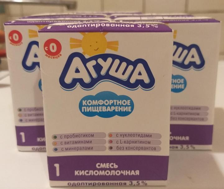 Адаптированная кисломолочная смесь «агуша-2»: как вводить и давать ребенку
