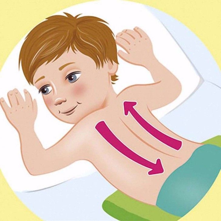 Массаж при кашле у детей для отхождения мокроты: как делать, дренажный массаж