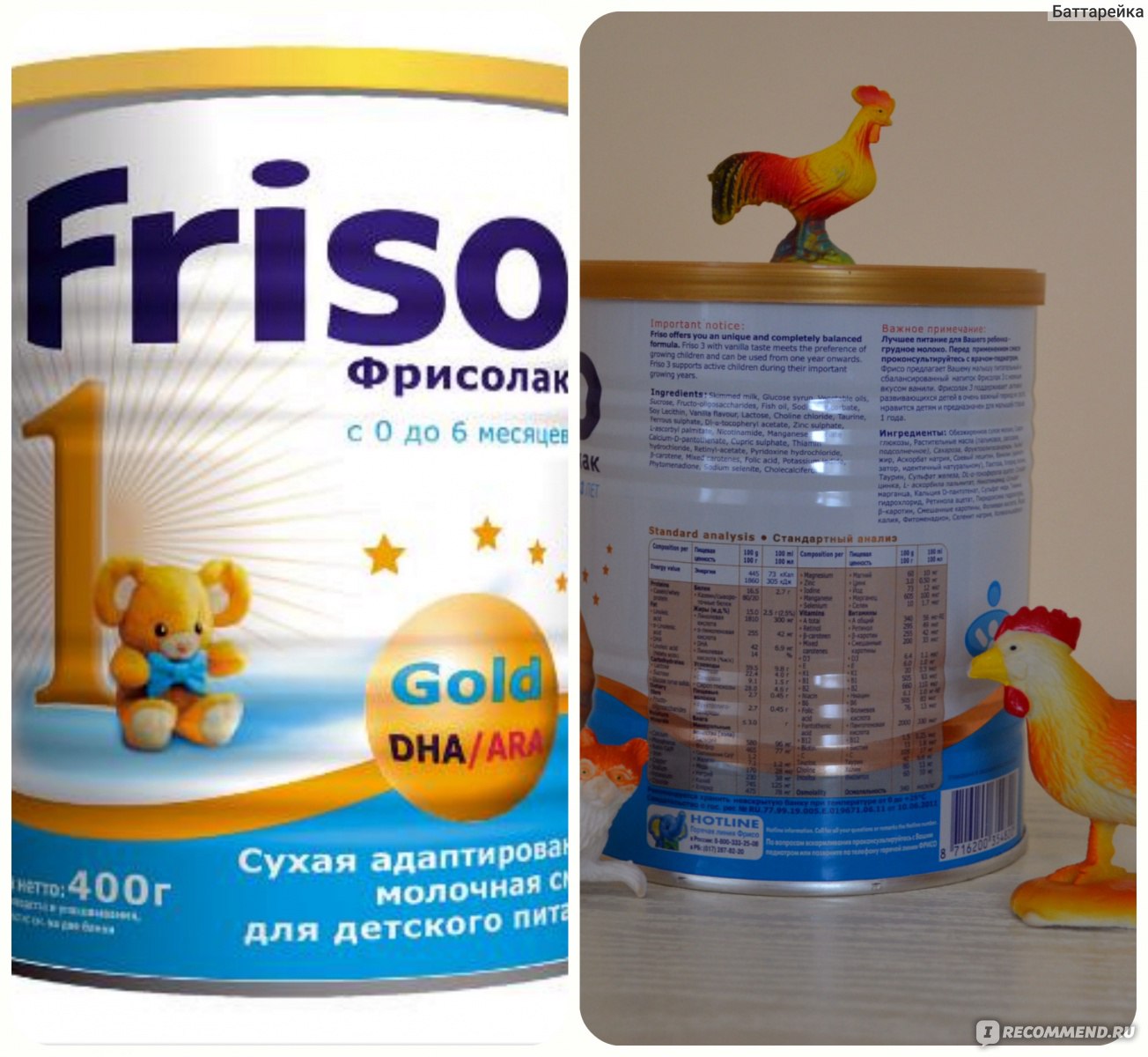 Смеси фрисо (friso) и фрисолак: состав и виды (голд, пеп) детского питания