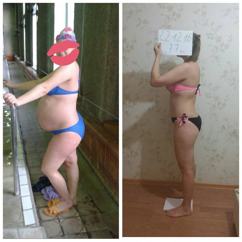 Сколько килограмм уходит у женщины сразу после родов: потеря веса и процесс похудения