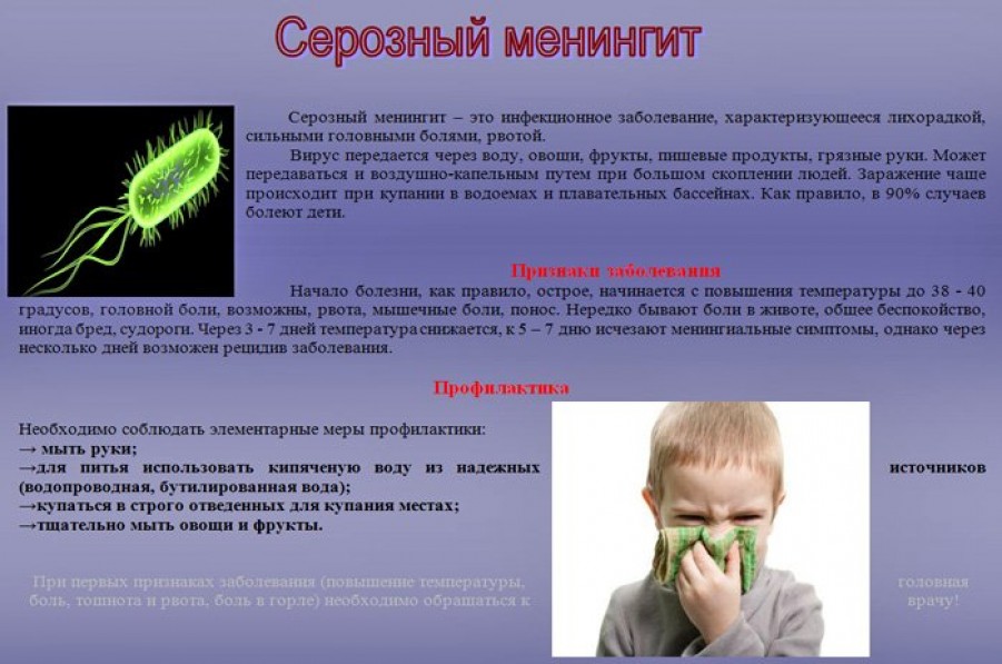 Менингит у детей: симптомы, признаки и лечение