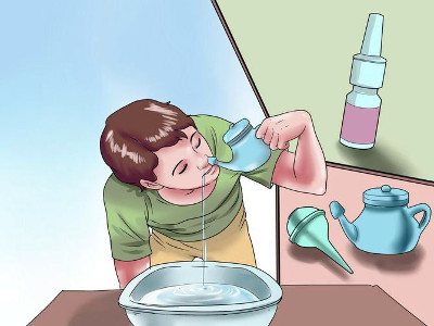 Как правильно промывать нос ребенку