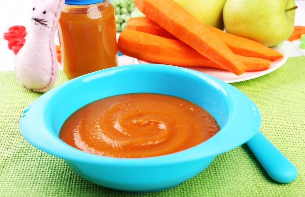 Пюре из моркови для грудничка: с какого возраста можно, как сделать в домашних условиях