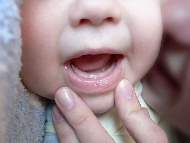 Сколько дней прорезываются первые зубы у ребенка