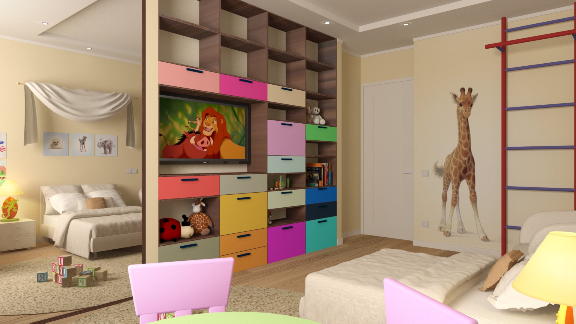 Интерьер комнаты 14 кв м: идеи обустройства небольшого помещения