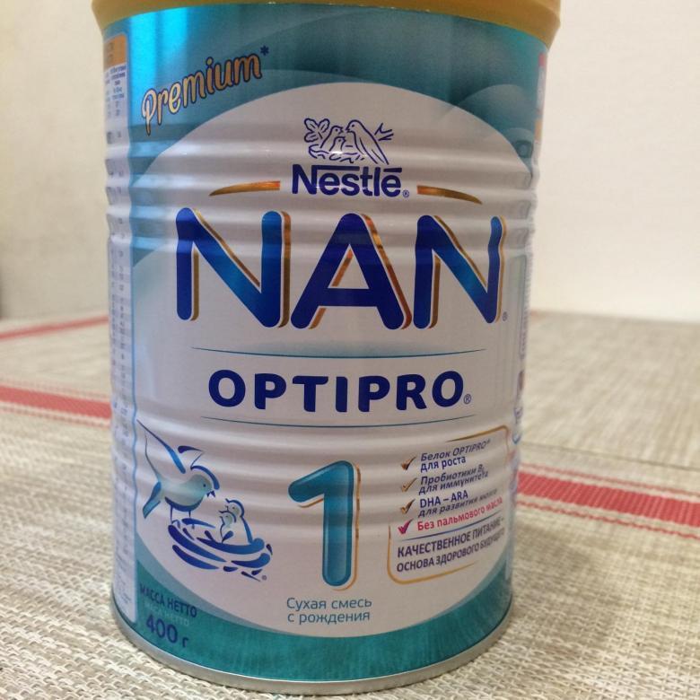 Молочная смесь «нан оптипро 1»: состав, отзывы педиатров