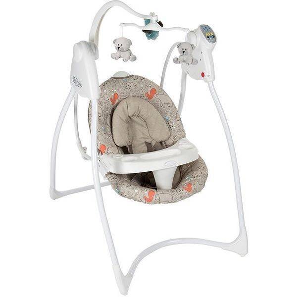 Электронные качели для новорожденных: выбор лучшего изделия