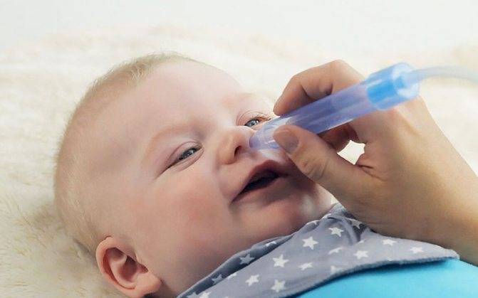 Промывание носа грудному ребенку физраствором