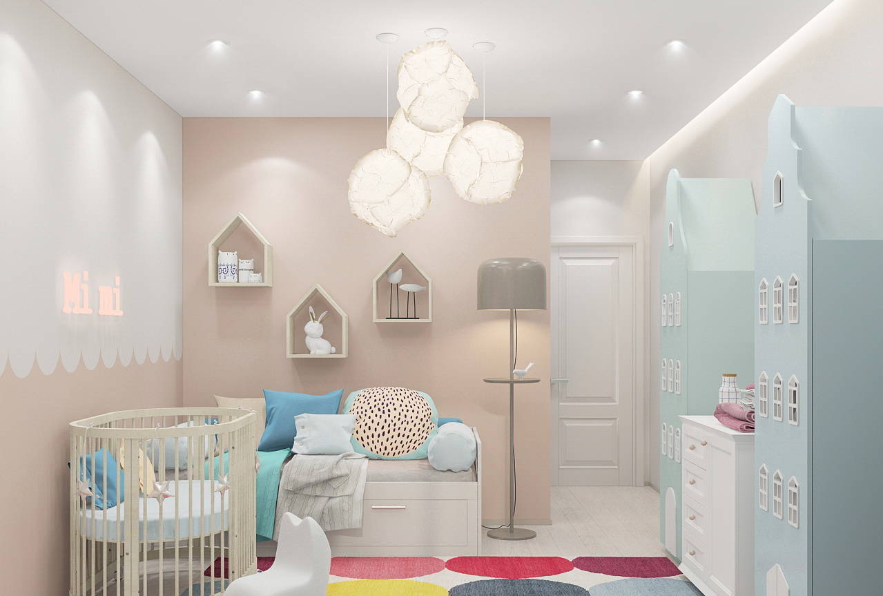 Дизайн маленькой детской комнаты - 80 фото интерьеров после ремонта, красивые идеи