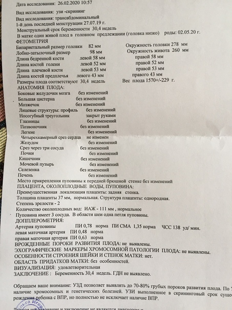 Все пороки плода на узи: таблица развития, расшифровка генетических отклонений * клиника диана в санкт-петербурге