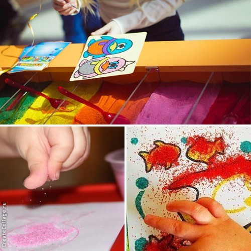 Инновационная деятельность в комплексном развитии детей «рисуем цветным песком» | контент-платформа pandia.ru