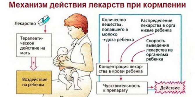 Возможность потребления алкоголя младенцем через грудное молоко