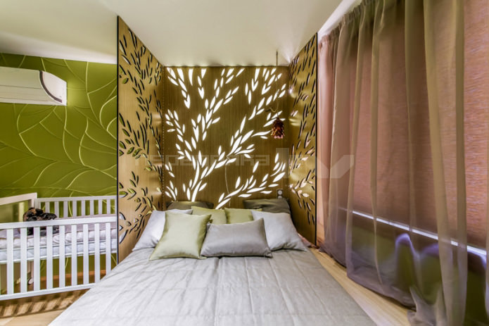 Спальня и детская в одной комнате (83 фото): зонирование комнаты, дизайн интерьера, плюсы и минусы совмещенния