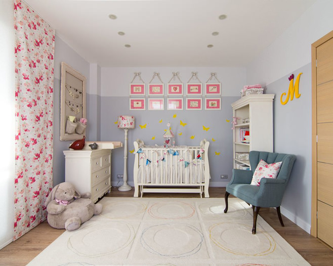 Каким должен быть дизайн детской комнаты для новорожденного