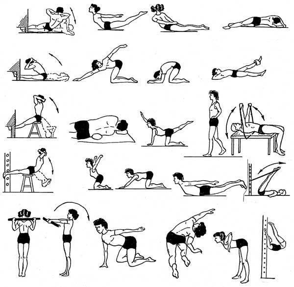 Упражнения при сколиозе - правила, упражнения и профилактика