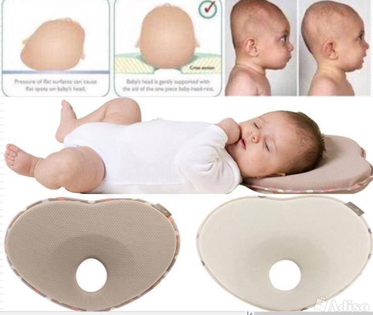 Ортопедическая подушка для новорожденных -  нужна ли для младенца, особенности выбора, цена