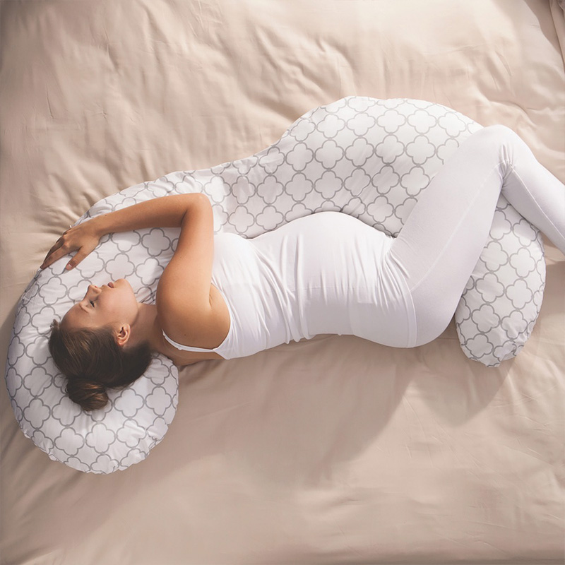 Как пользоваться подушкой для беременных: различные варианты применения
