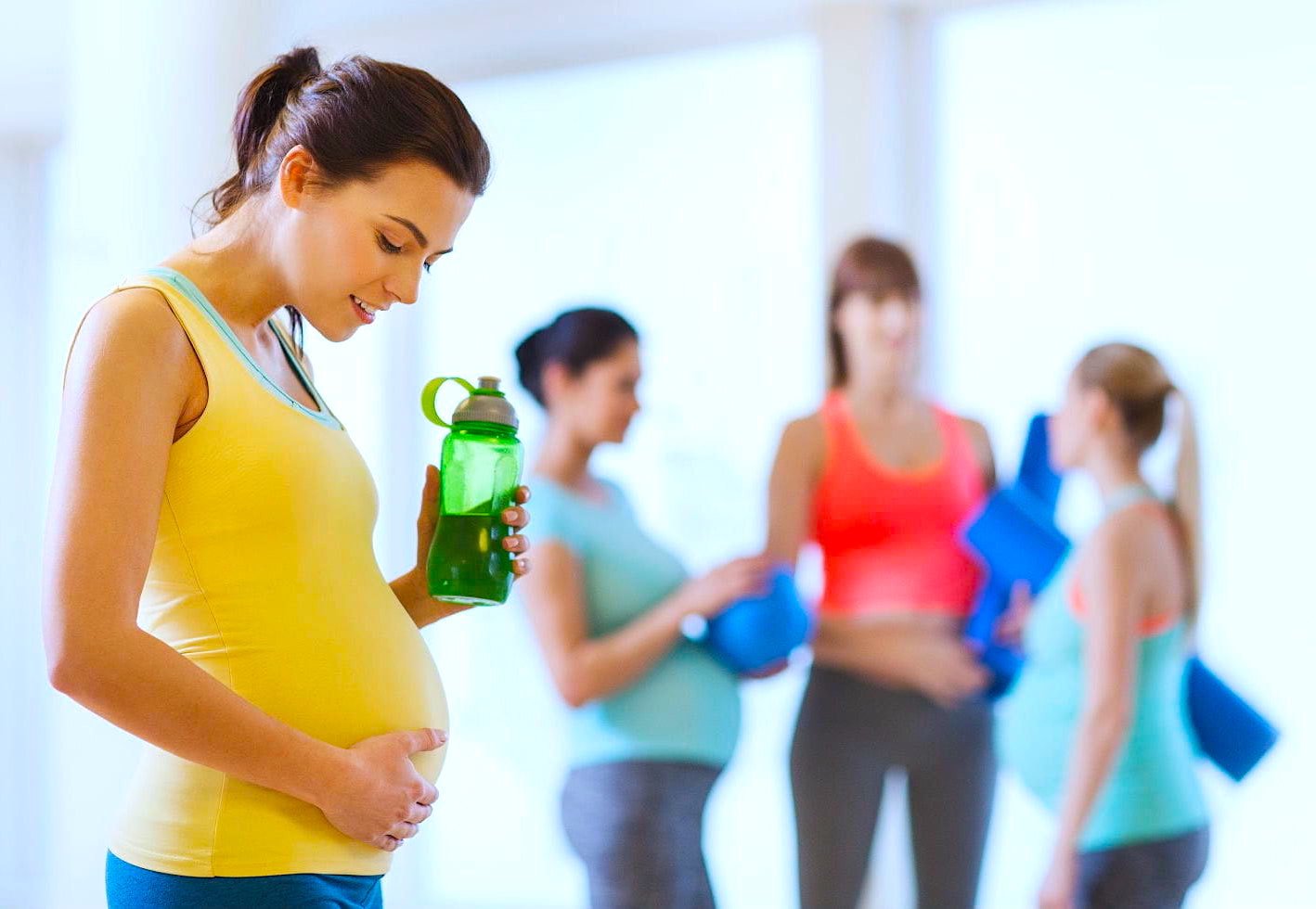 Как тренироваться во время беременности