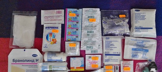 Разновидности и состав аптечки
