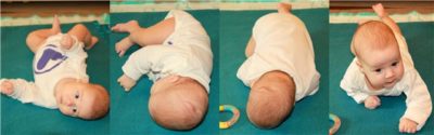 Как научить ребенка переворачиваться со спины на живот