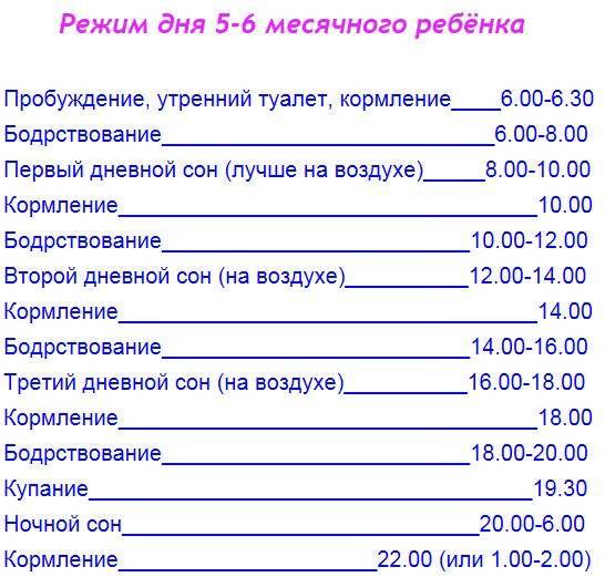 Стол ребенка в 8 месяцев