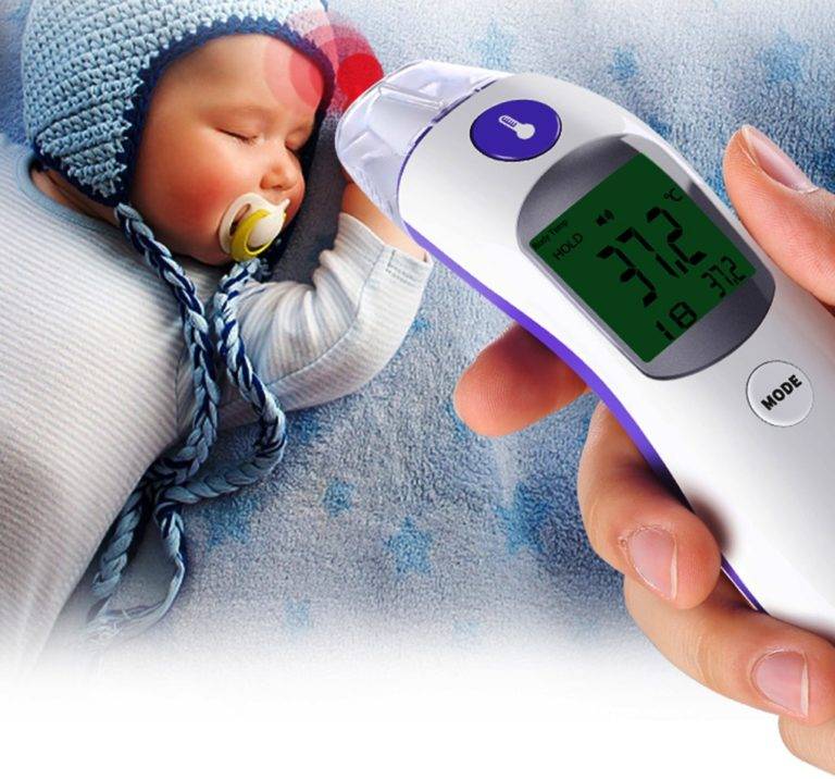 Как правильно измерить температуру тела новорожденному ребенку