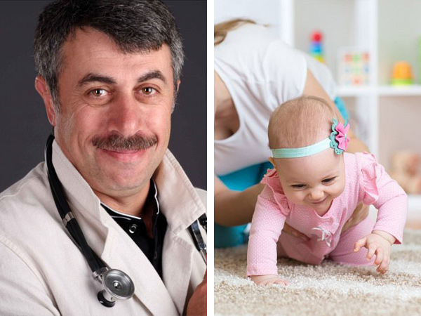 Доктор комаровский: когда можно присаживать девочек - что делать, если ребенок не сидит самостоятельно в 8 месяцев