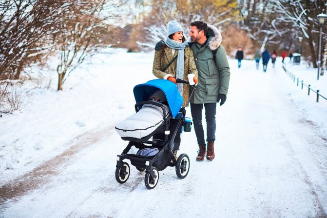 Зимние детские коляски: как выбрать, топ-5 лучших