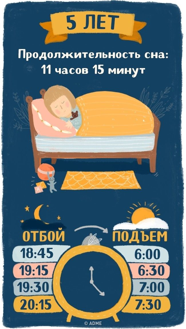 Сколько в норме должен спать ребенок в возрасте 6 месяцев?