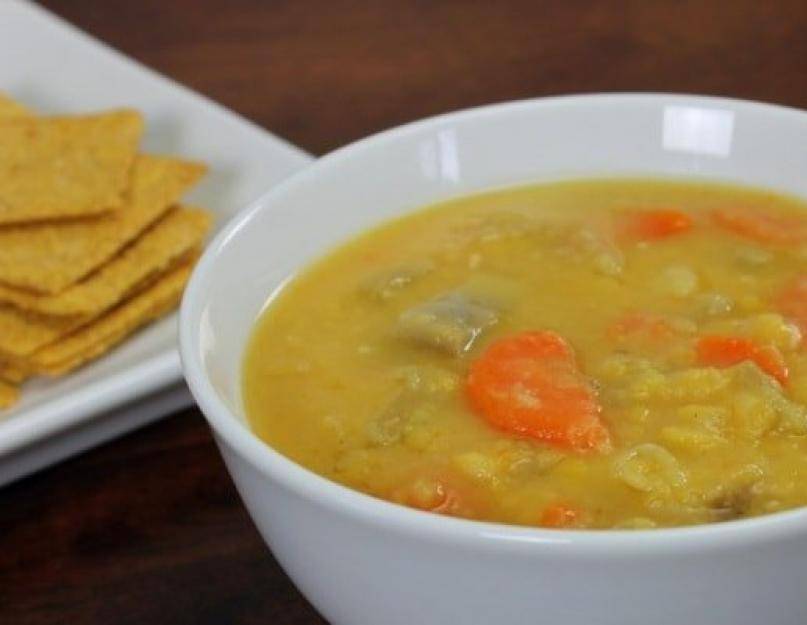 Гороховый суп – рецепт