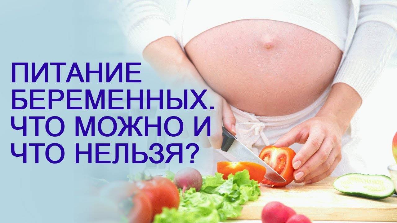 Правильное питание на ранних сроках беременности