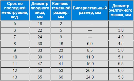 Размер плода по неделям беременности (22 фото): таблица размера ребенка-эмбриона в динамике. бипариетальный размер головки и лобно-затылочный размеры плода