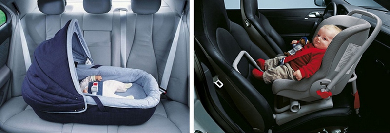 Можно ли перевозить ребенка на переднем сиденье в автомобиле