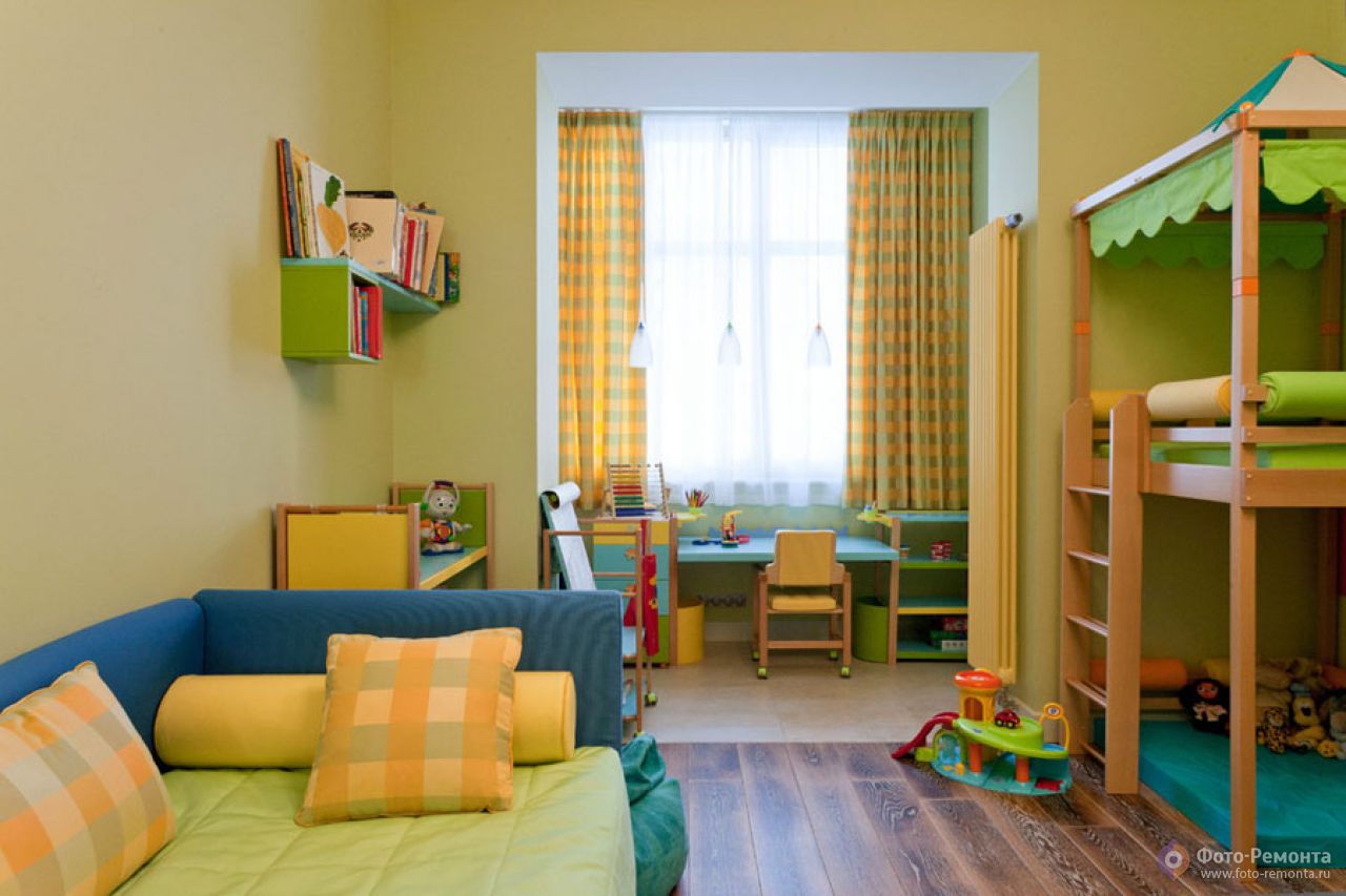Комната для 3 детей – 8 советов и фото интерьеров