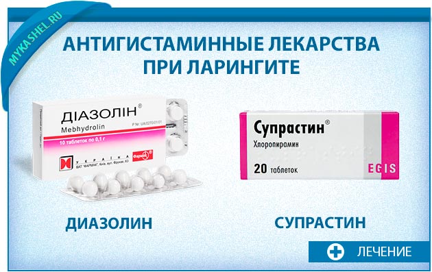 Лечение ларингита у взрослых препаратами, таблетками и антибиотиками