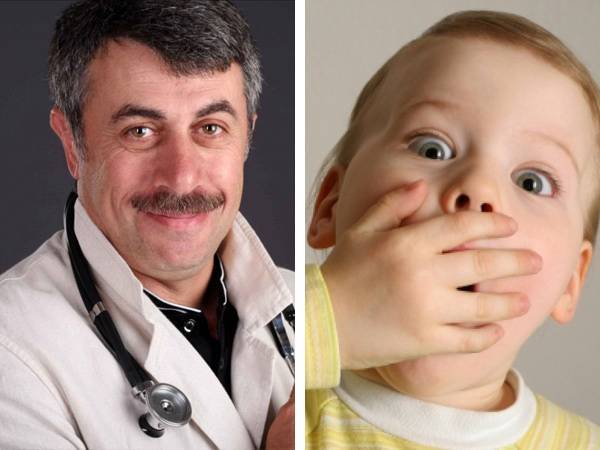 Доктор комаровский о запахе изо рта у ребенка